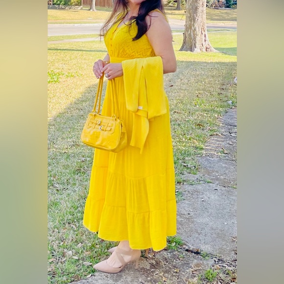 Yellow purse and handbag - Picture 6 of 6